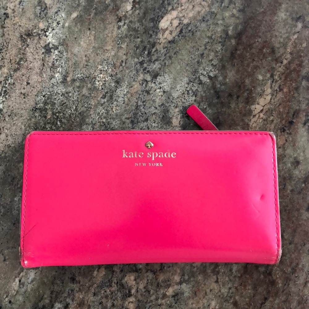 Kate spade wallet, pink